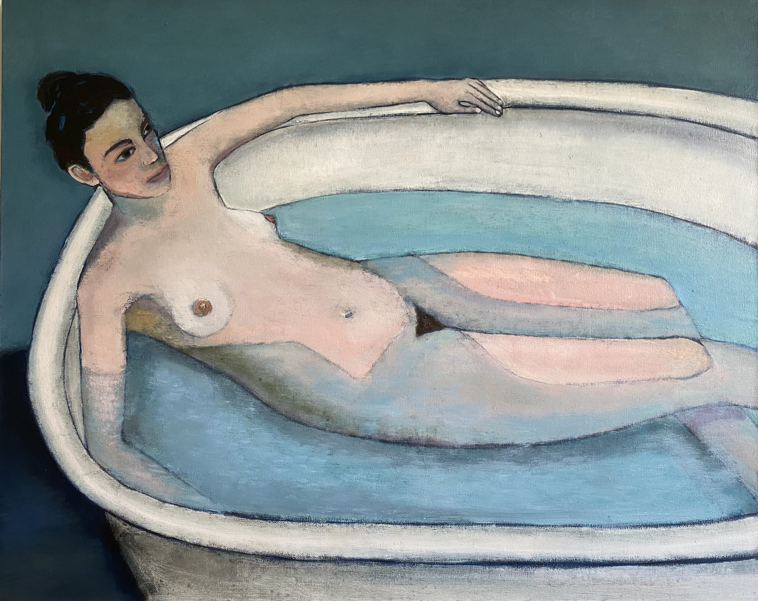 Woman Bathing