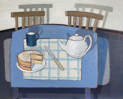 Still Life with Sponge Cake